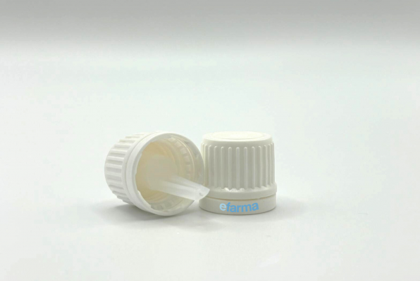 Tapón DIN18 con gotero blanco (1)