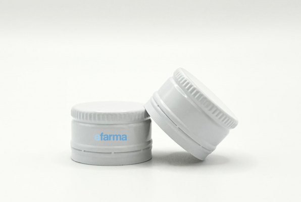 Tapón aluminio PP28 blanco (3)