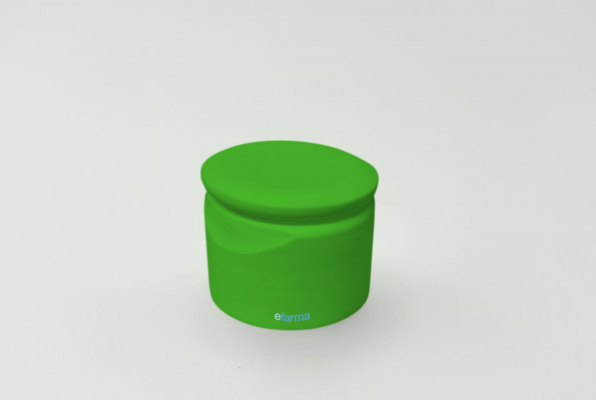 Tapón bisagra 24-410 verde